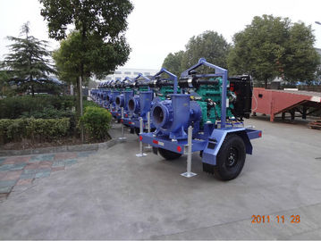 Trailer Diesel Water Pump Set With Cummins Diesel Engines For Agriculture irrigation